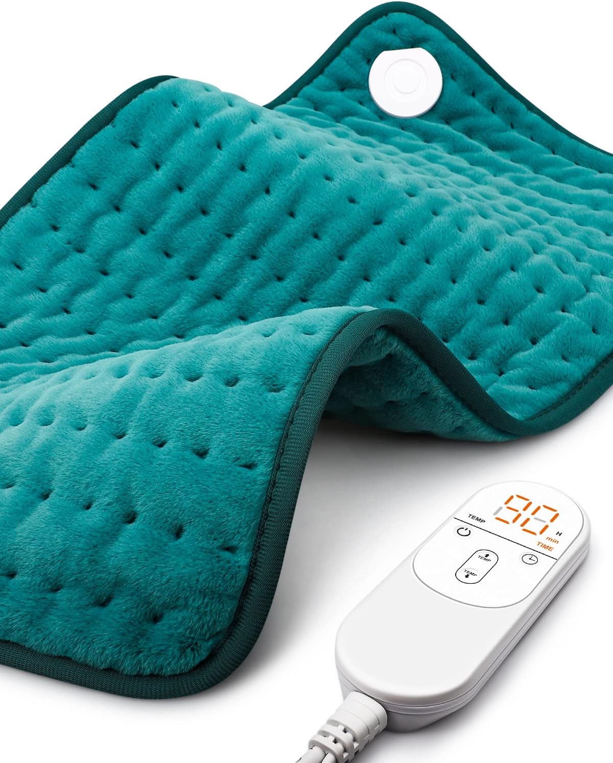 Heating Pad for Back Pain Relief with 6 Heat Settings, 4 Auto-Off, Gifts for Women Mom Men Dad, Electric Heating Pads for Cramps/Abdomen/Waist/Shoulder, Moist Dry Heat Options, 12 x 24