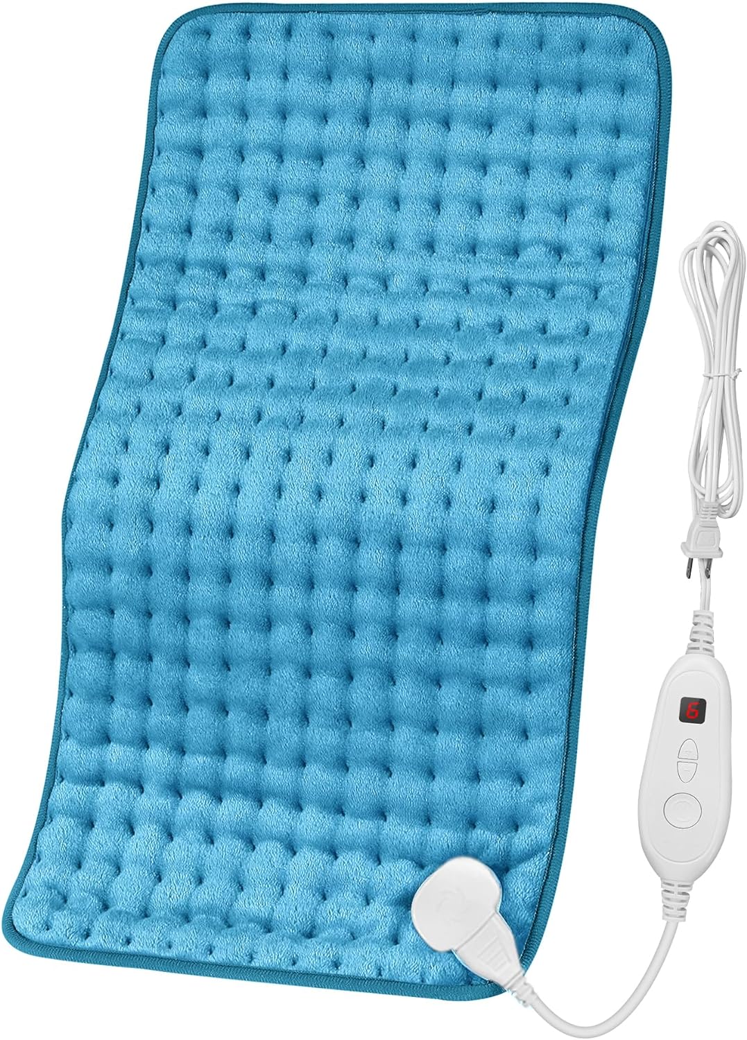 Snailax Heating Pad for Back Pain Relief, FSA HSA Eligible, Electric Heating Pads with Auto Shut Off Large for Neck, Shoulder, Knee, Leg, Cramps, Ideal Gifts for Woman, Man, Mom, Dad, Blue