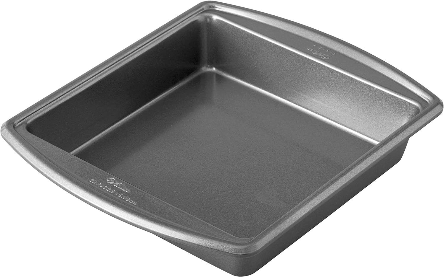 Wilton Advance Select Premium Non-Stick Square Cake Pan, Steel, Silver, 9 x 9-Inch