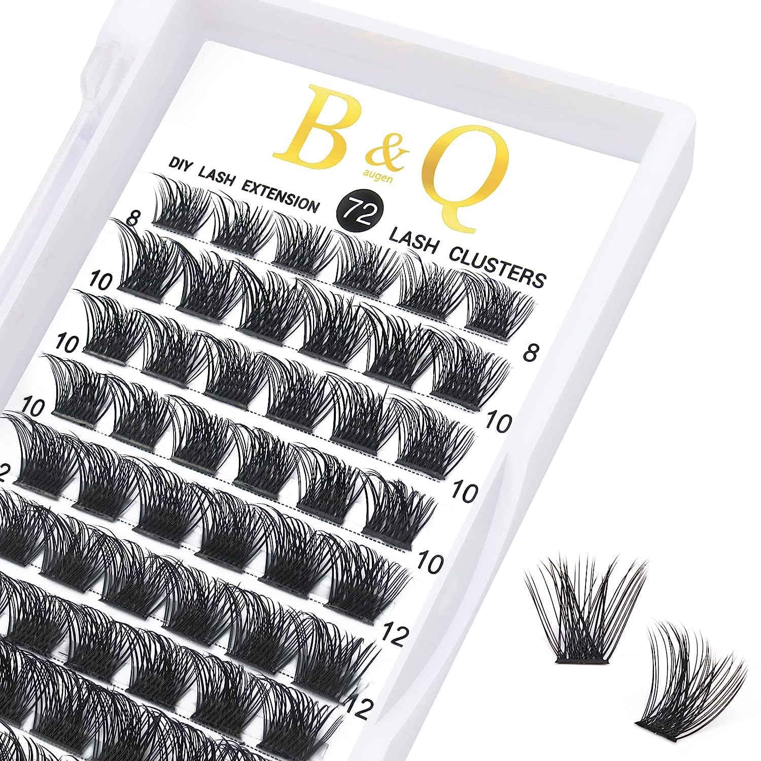 I've purchased these eyelash clusters multiple times and love them every single time. They are the most comfortable and flattering eyelash clusters I've ever used. They're very easy to apply and can last days if you take care of them properly. They are very affordable and the quality is amazing.