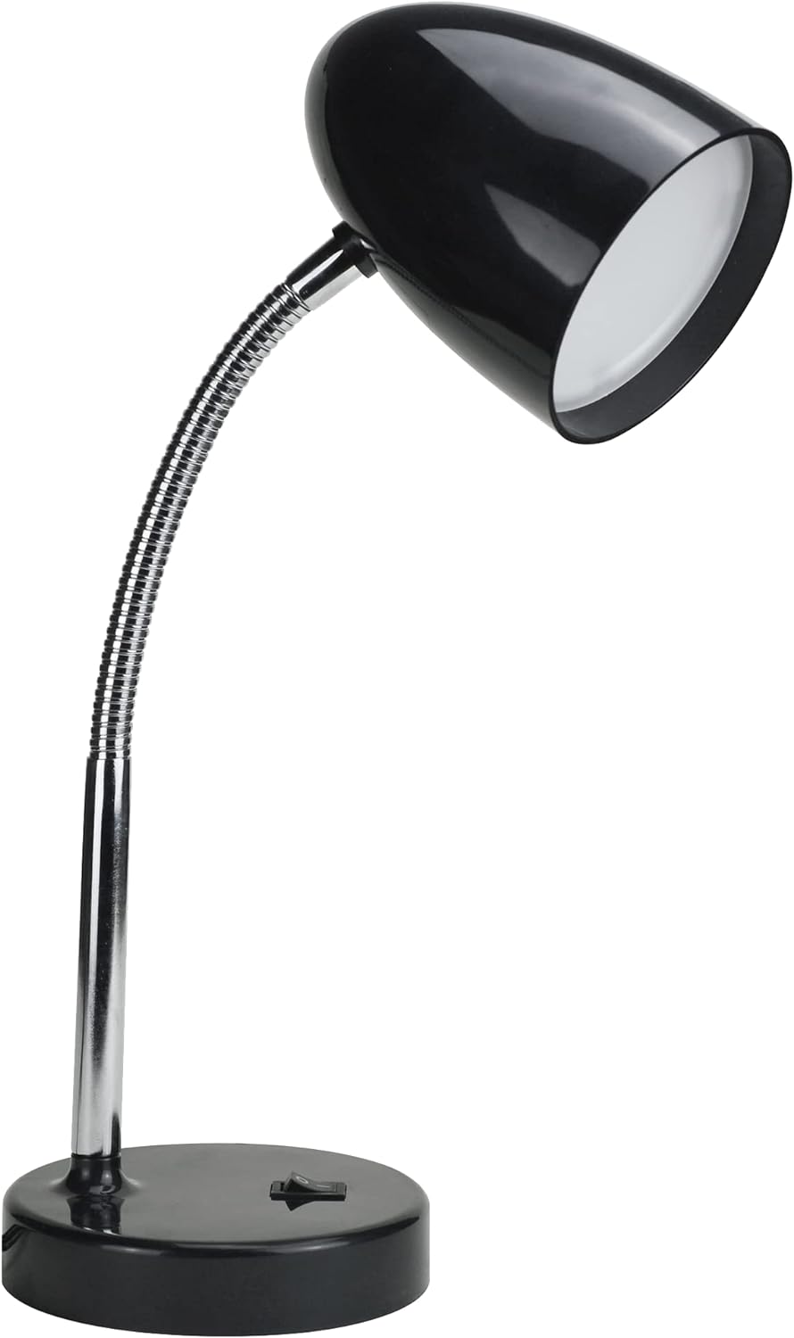 I bought this for some additional light at my craft table, and it' perfect for that application. it' on the small side, so it doesn't take up much space, but it' bright, and you can bend the neck to direct the light where you need it. As a functional, affordable little lamp, I'd highly recommend it.