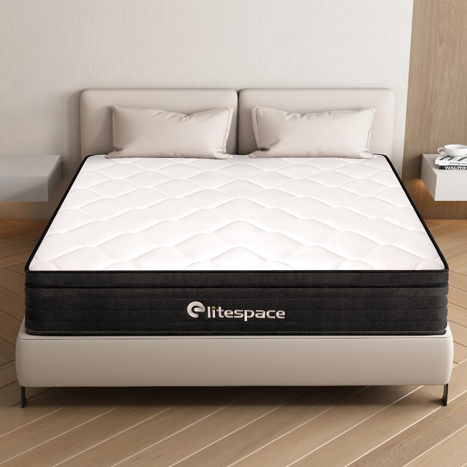 Mattress was very easy to set up. Had no smell to it! Put it in the spare room and my parents used it and said it was very comfortable! Very affordable and very nice!
