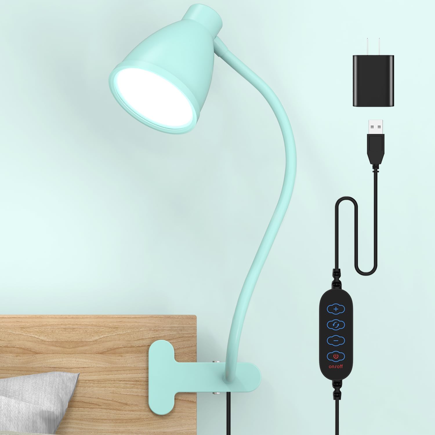 i used these to light areas in all most of my rooms of my apartment. everything about them is good.bendable necks that are long and flexible. they turn on and off well and have different brightness capacity [honestly i generally use the one they turn on with preset]. they aclamp well and stay well on different typs of surfaces- think of a big hair clamp or or a clamp for workroom but less large-but still sturdy. i already had them and bought more rather than a much more expensive stadning lamp a
