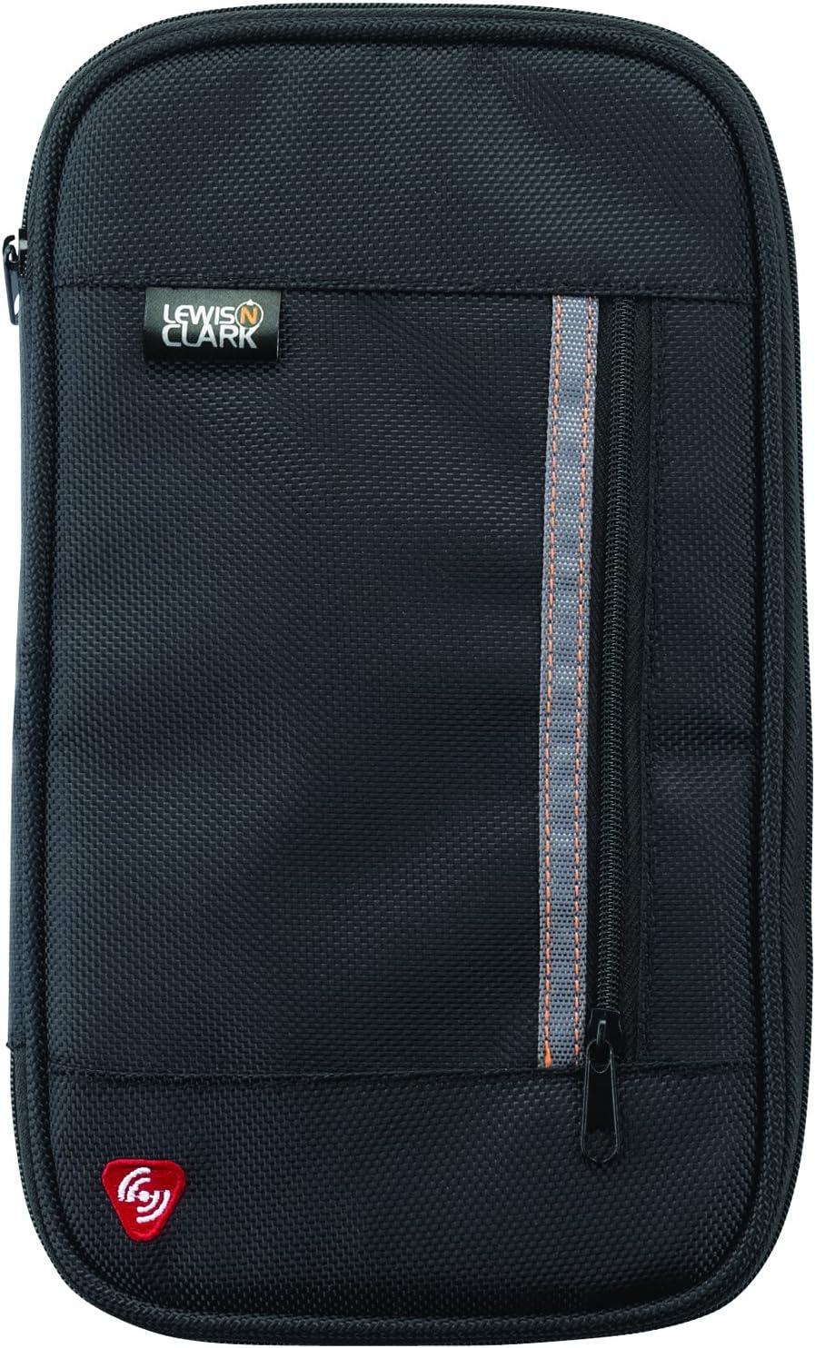Lewis N. Clark Document Organizer Holder for Identity Theft Protection, Lightweight and Easy to Carry, Black