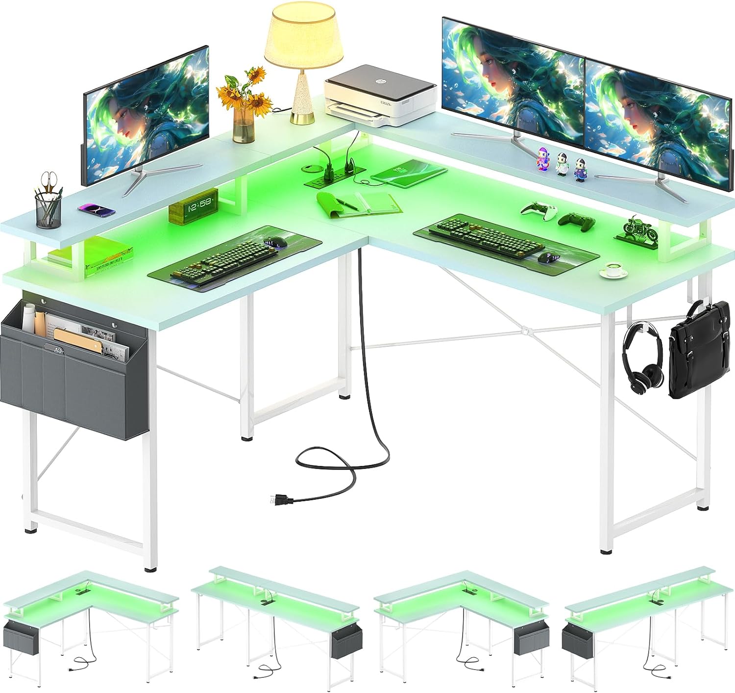 Just had to shout out about this gaming desk I copped C it' a total game-changer! Putting it together was like a breeze, and it' so solid. Honestly, it' like a dream come true for my gaming setup. The design is sick, and for the price, it' a total steal. No regrets C worth every penny!