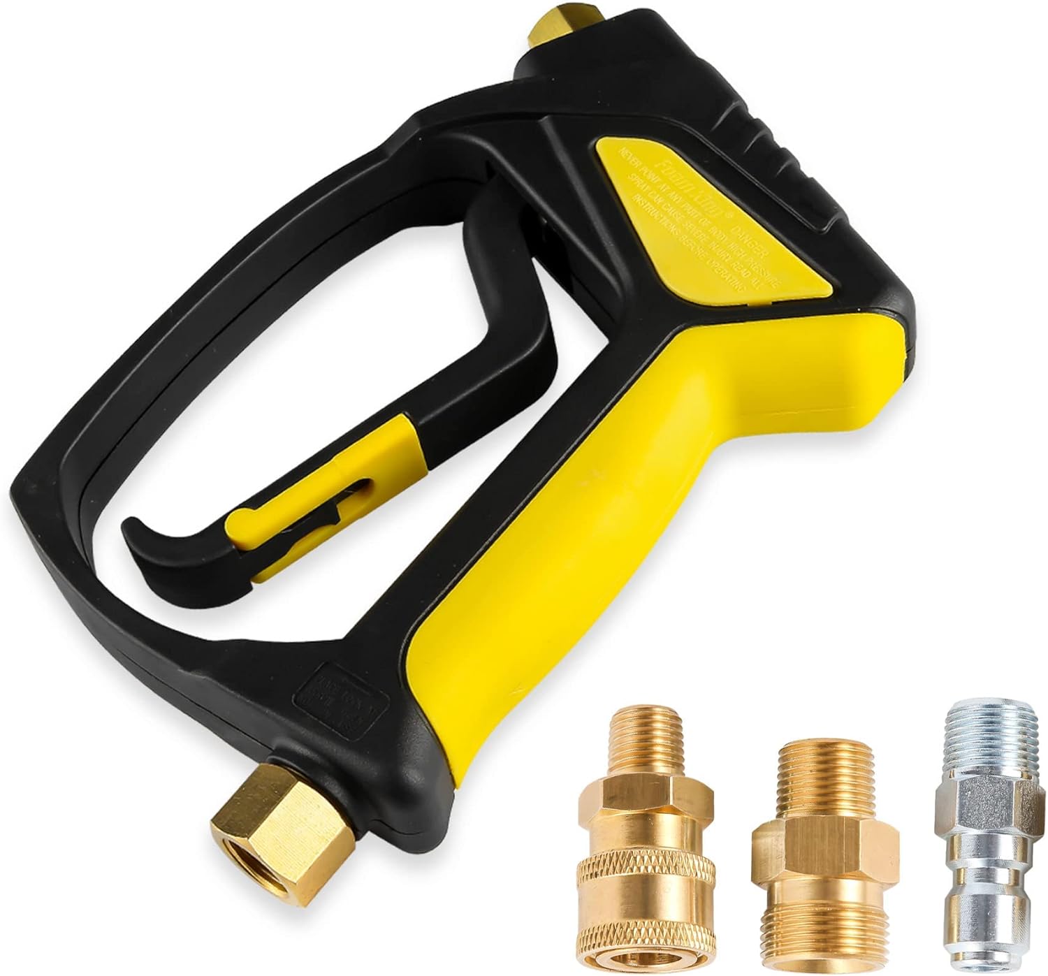 Like most, I am not a big fan of writing reviews. However, I wanted to write about this foam gun. I debated on if I would or not, but after a few uses, I decided to. What I like about the foam gun is that it is easy to use and not all plastic. I decided on this one because of the brass parts which at least in my mind will help it last.I decided to get back into cleaning my own cars again and wanted to try out these new foam guns along with some of the advertised chemicals from a few different so