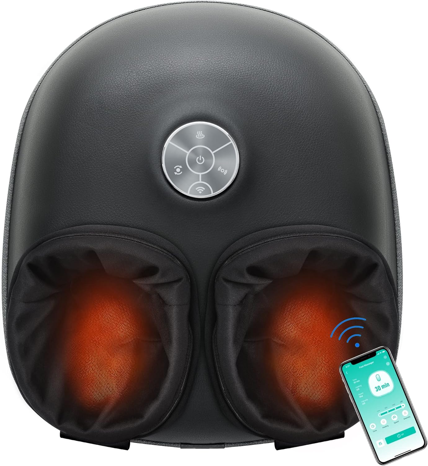 My wife got a taste of what this has to offer at her family' house one holiday. I had to get her one of her own and she uses it every day. The Medcursor Shiatsu Foot Massager is a game-changer for tired feet! The deep kneading massage, coupled with customizable settings and soothing heat, provides instant relief. Compact yet powerful, it' a must-have for anyone seeking relaxation after a long day. Treat your feet to this heavenly experience daily C you won't be disappointed!