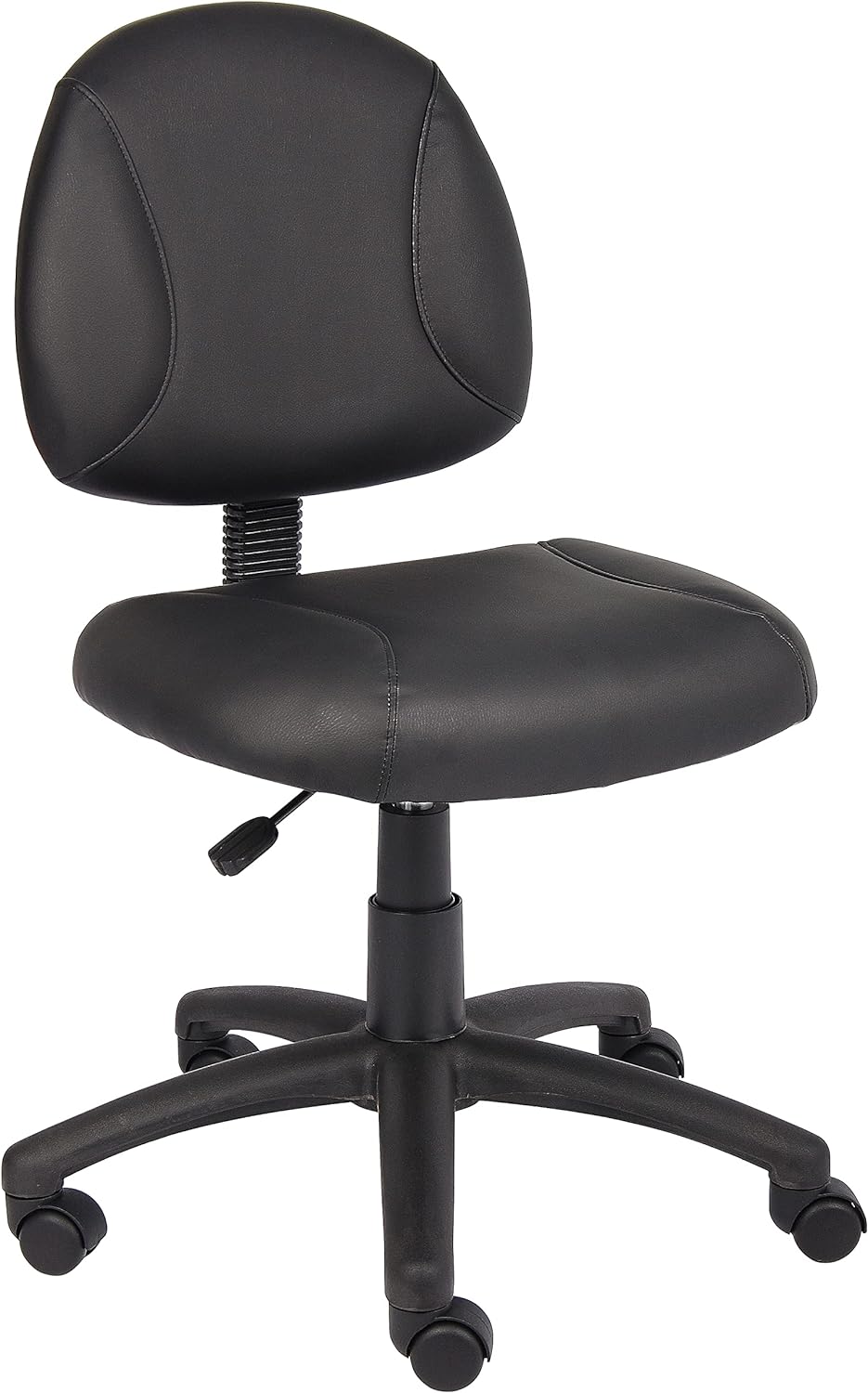 Boss Office Products Posture Task Chair, No Arms, Black