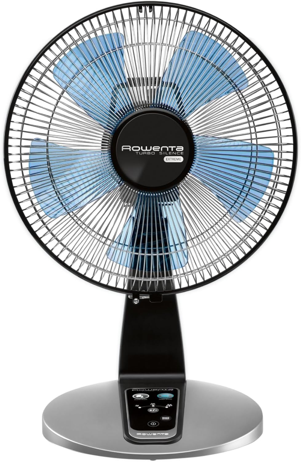 I've had this fan for almost two years now and use it daily. I've never used the remote and don't know if it came with a battery. Compared to the other fans I've had, it is very quiet. As with all fans, it gets louder when it goes faster. It has three main speeds, plus Silent Night and Turbo Boost. Silent Night is good if you just want a little airflow in a room. From a few feet away it is very close to silent. Turbo Boost is very effective in preventing my sensitive smoke alarm from going o