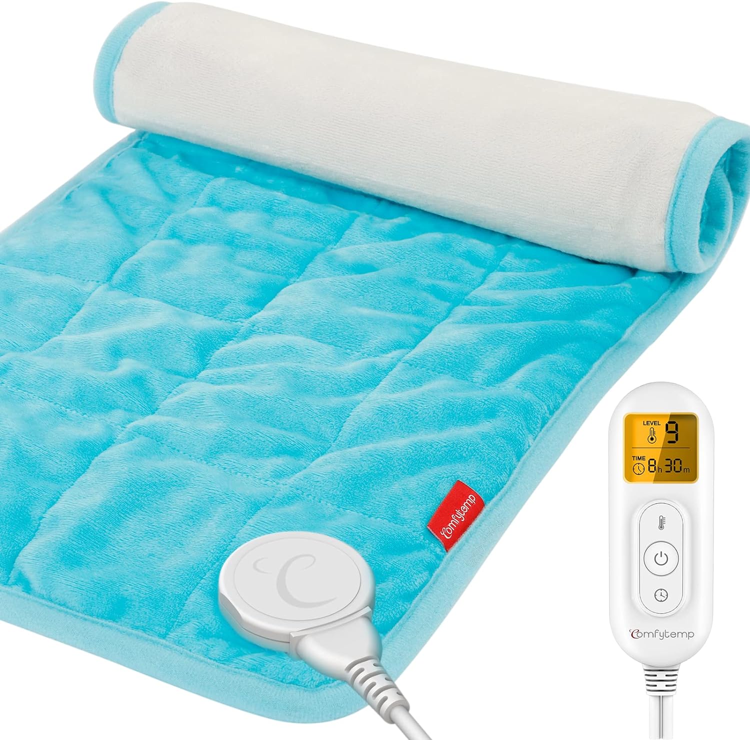 I purchased this heating pad on September 26, 2023 and its the first product of this brand I have purchased. It worked great for 4 months but then it stopped working and wouldnt turn on anymore. The company only offers a 30 day return policy, but they replaced my product for free even after 4 months. The company has great customer service and was quick to respond to my issue. They offered to send a replacement and I received it in 2 days! I love this heating pad! It is the perfect weight for a