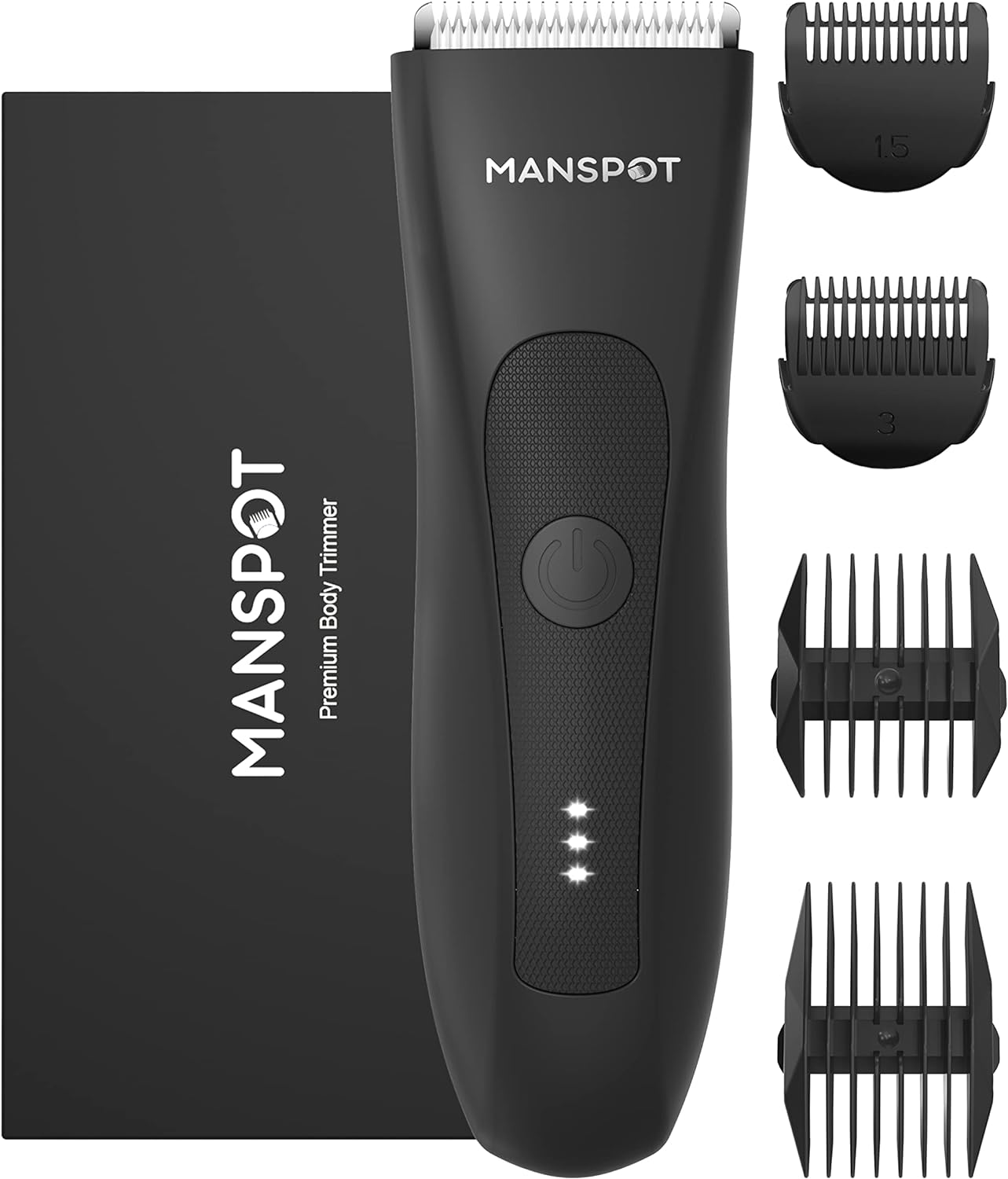 After months of extensive research among major brands like Manscape and Gillette, I stumbled upon the MANSPOT trimmer and snagged it at a fantastic sale price.What sets this trimmer apart is its closely aligned ceramic blade heads that effortlessly get the job done. The ergonomic design feels great in hand, offering precision without the worry of nicks or harm. I was pleasantly surprised by its performance, especially considering the overwhelming and conflicting reviews from other popular brands