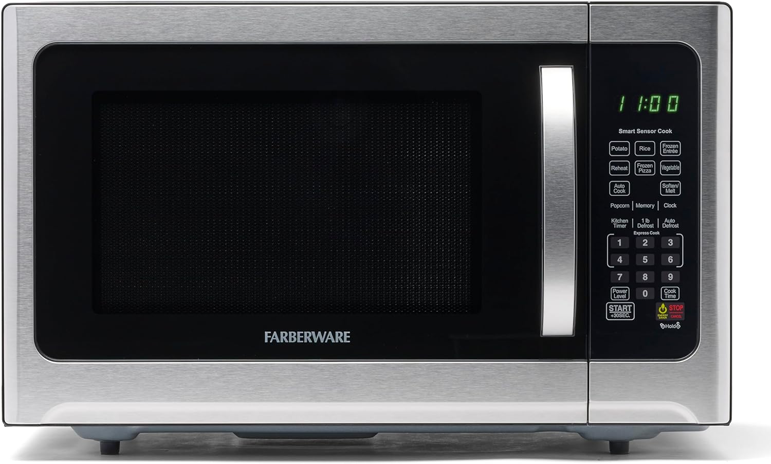 the Farberware Countertop Microwave with 1100 Watts of power, and it has proven to be an efficient and reliable addition to my kitchen. Here' a comprehensive review based on my experience:Powerful Performance:The 1100 Watts of power packed into this Farberware Countertop Microwave ensures rapid and efficient cooking. Whether reheating leftovers, cooking frozen meals, or preparing quick snacks, the microwave' high wattage significantly reduces cooking time, making it a time-saving appliance.Spa
