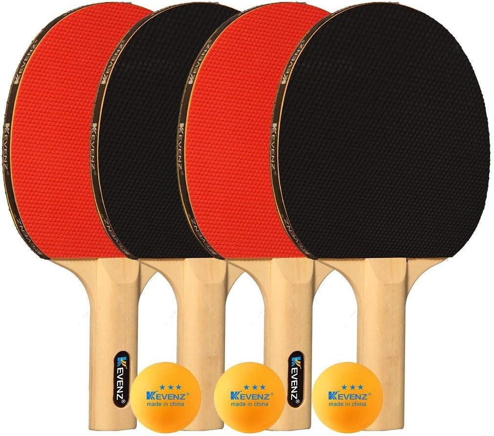 My son like play ping pong with his father on weekend, but he is a beginner, we had compared with supermarket' paddle, it is expensive, but this one is unexpensive. we found this one is good quality and durable after a while. Great purchase.