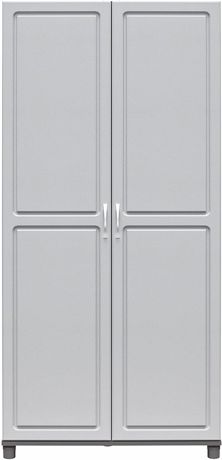 SystemBuild Evolution Kendall 36 Utility Storage Cabinet, Gray
