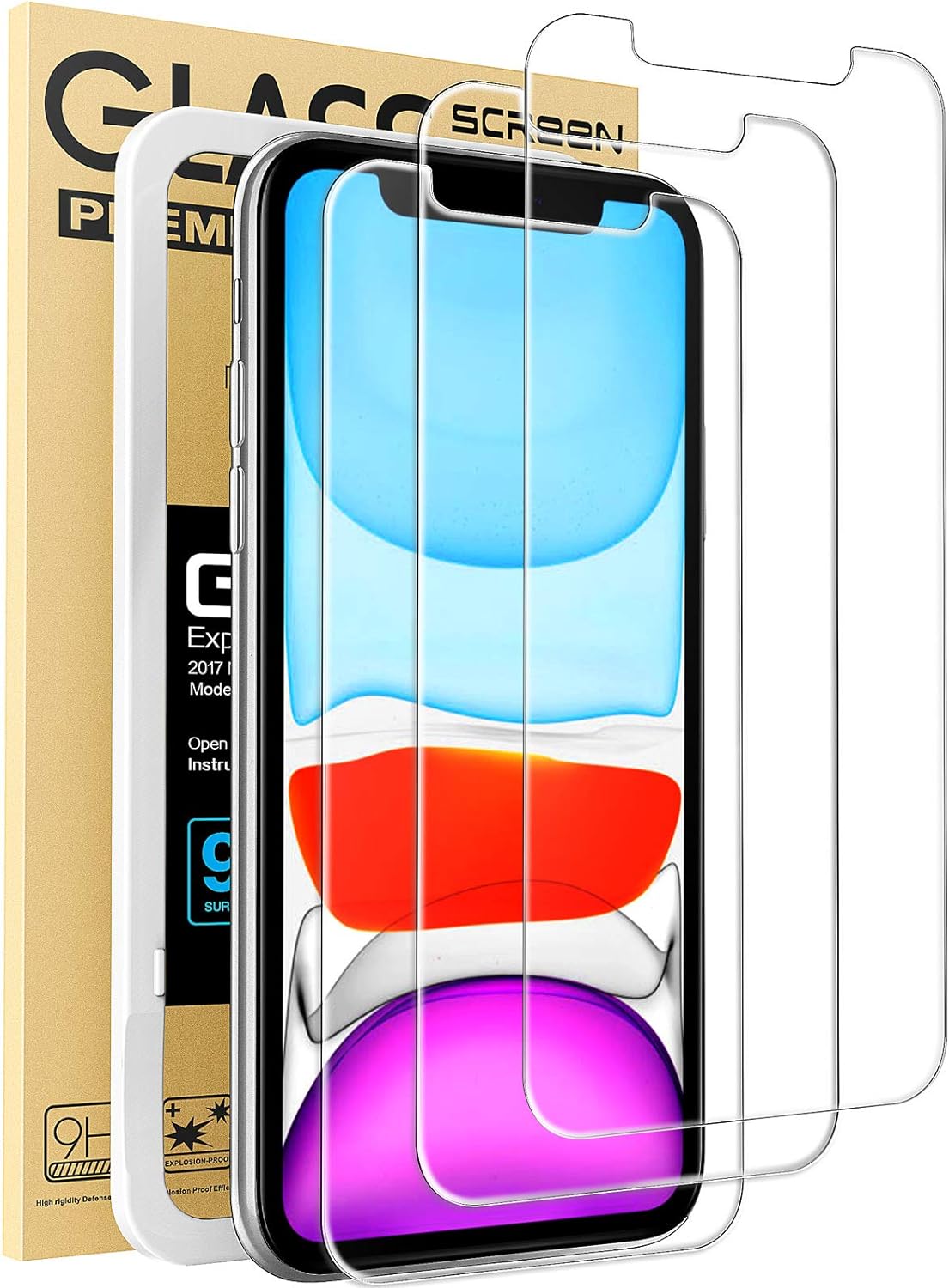I recently purchased the Mkeke Compatible with iPhone 11 Screen Protector for my iPhone XR and I am extremely satisfied with this product. As someone who is prone to dropping their phone, I was in need of a reliable and effective screen protector. The Mkeke tempered glass film definitely delivers on both of those fronts.The installation process was a breeze - the included tools made it simple to align the protector perfectly on my phone' screen. The tempered glass is incredibly strong and durab