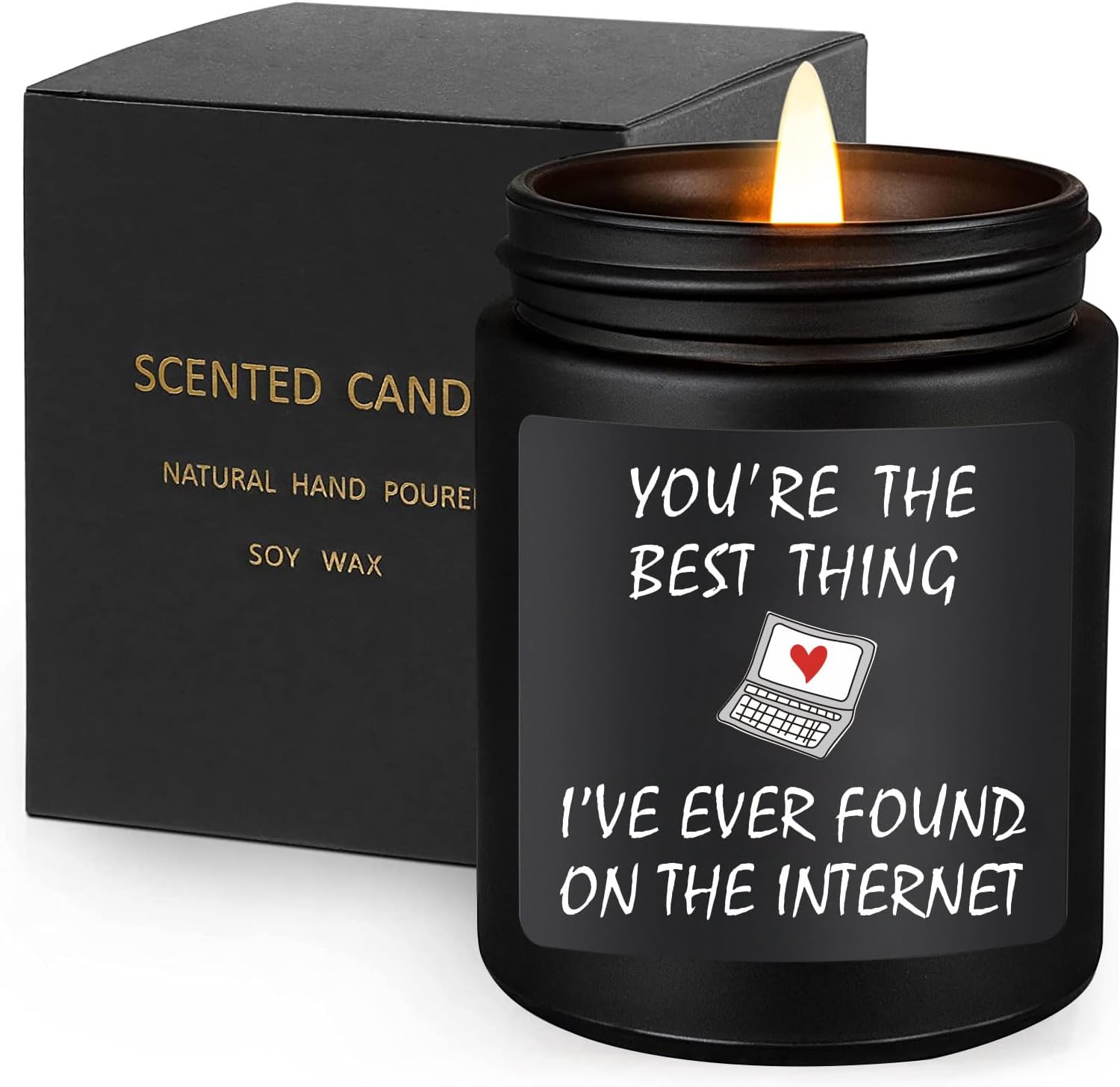 Funny Gifts for Men, Gifts for Him, Christmas Gifts for Boyfriend Men, Anniversary Romantic Gifts for Him Boyfriend Husband,Candles Gifts for Men, Long Burning & Highly Scented
