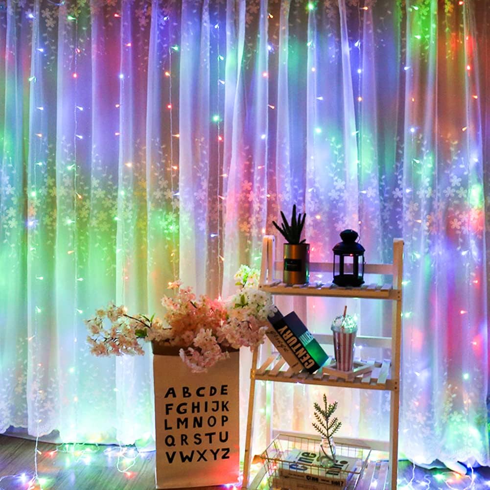 Twinkle Star, 6.6 Inches Indoor Outdoor, LED String Light for Christmas Wedding Party Home Garden Bedroom Decoration, Multicolor