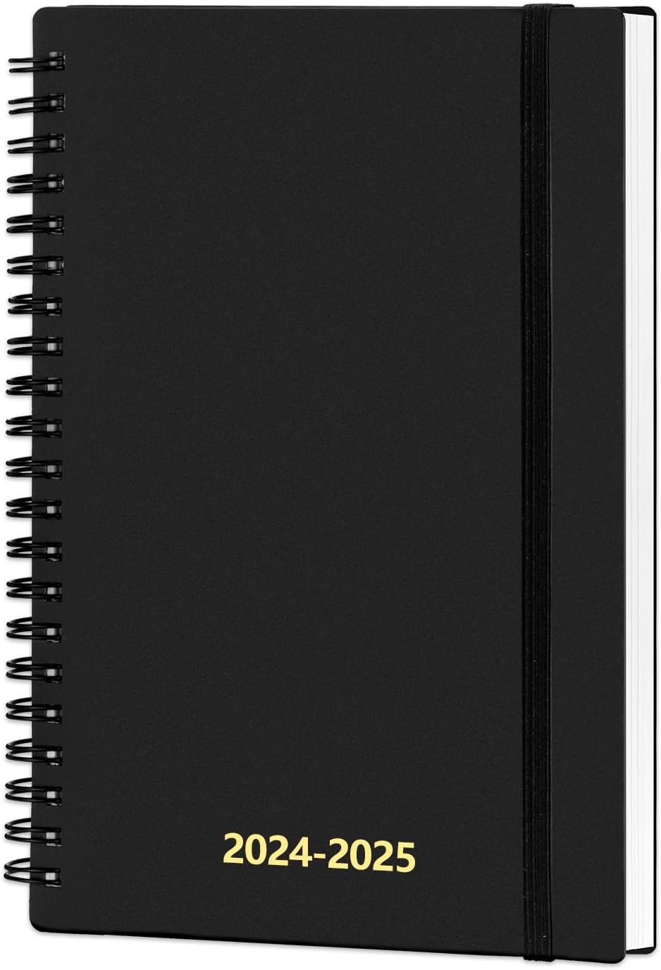 UtyTrees Planner 2024-2025 - Weekly Monthly Planner Daily 2024-2025 from January 2024 to June 2025, 18 Month Planner, 5.2 x 7.5, Thicker Paper, Black