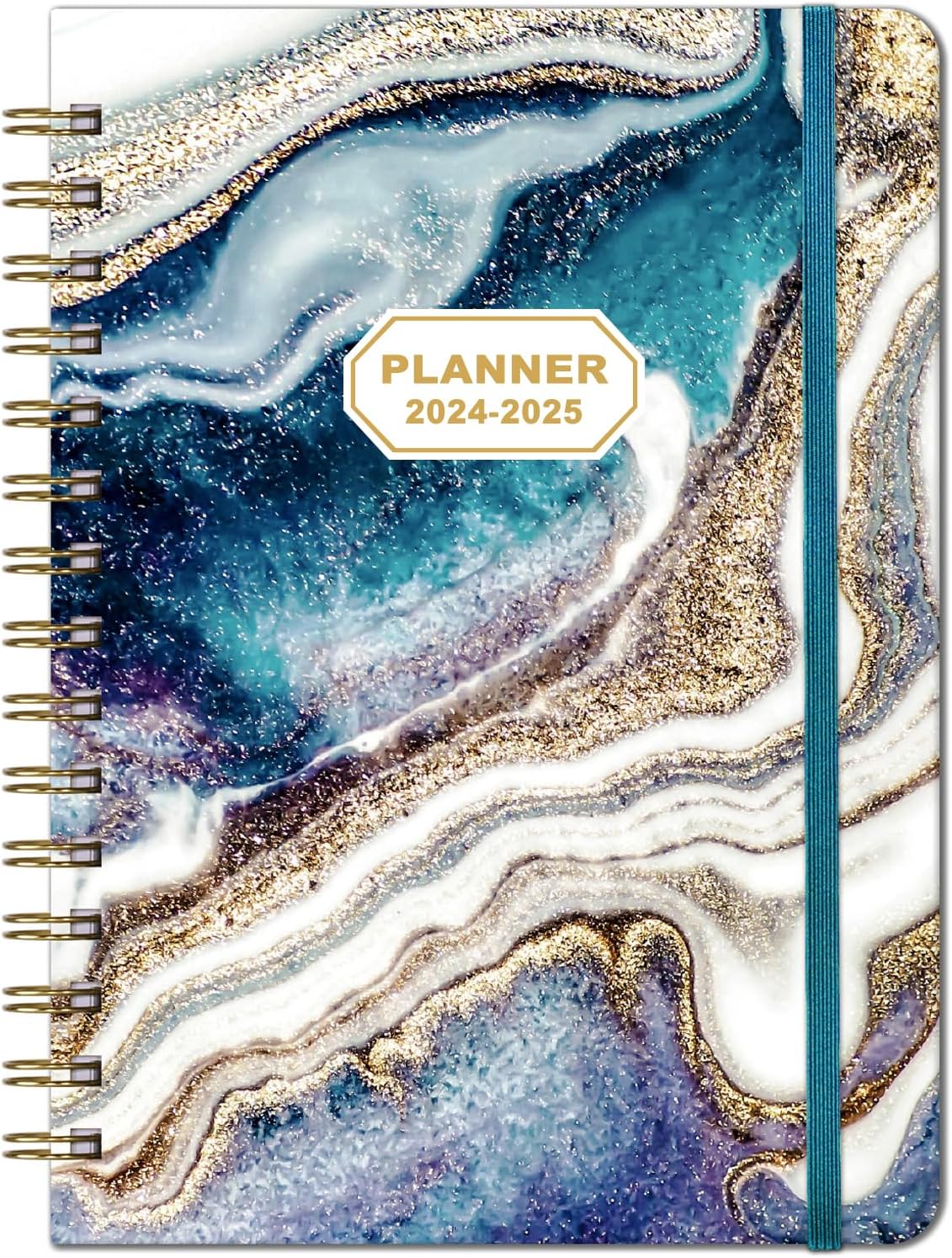 2024-2025 Planner - Academic Planner 2024-2025 from July 2024 to June 2025, Planner 2024-2025 with Inner Pocket, Tabs, 6.4'' x 8.5''