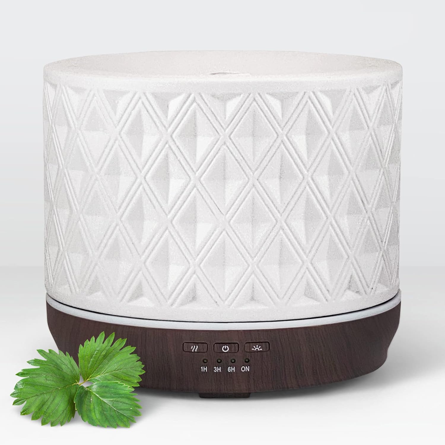 I love the choice of colored lighting and the timed options. The essential oils that I have purchased for this diffuser are so calming. Exactly what I needed. I have one at home and one at work.
