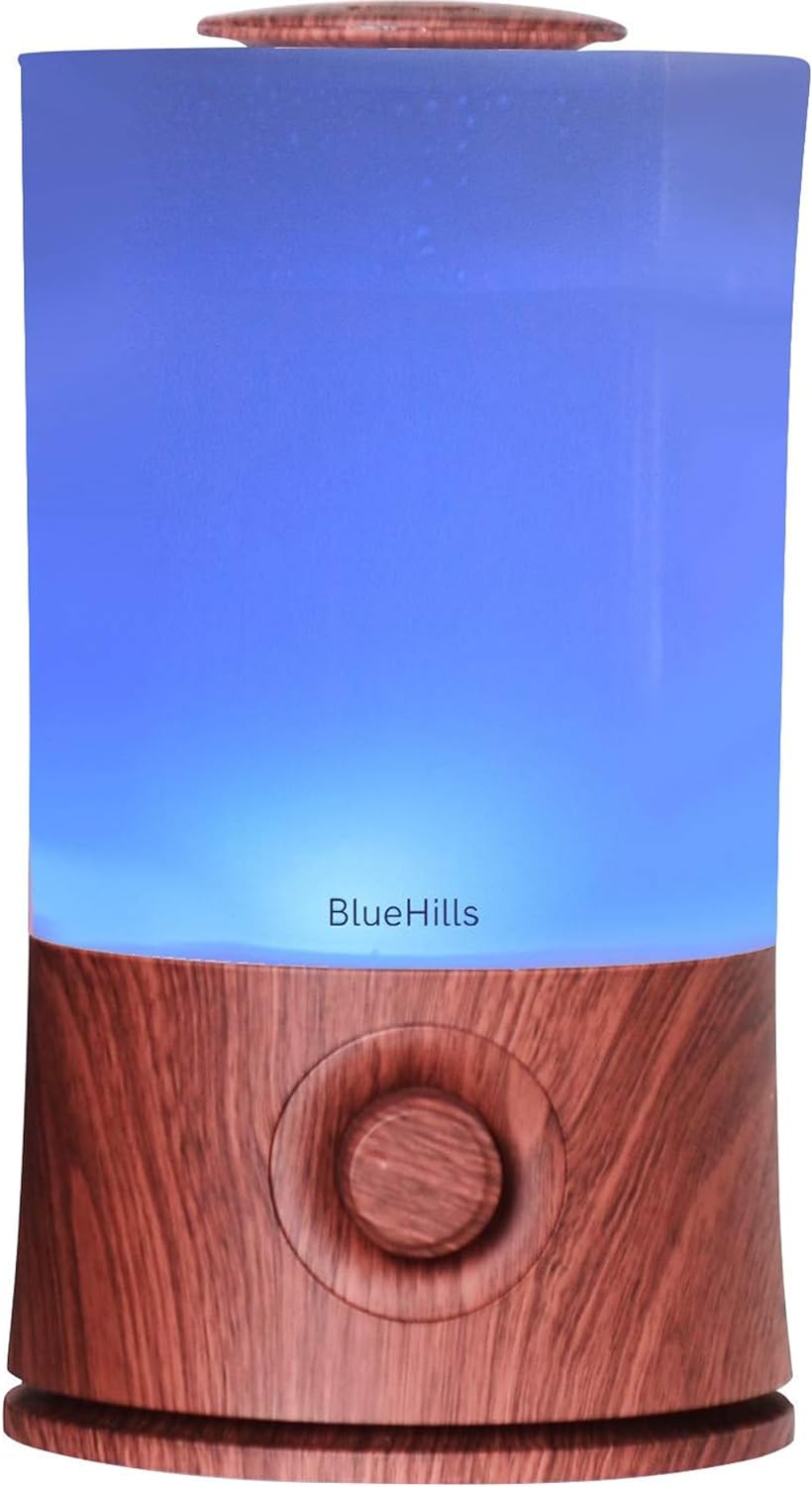 The BlueHills Humidifier with Essential Oil Diffuser is a standout product. It can run for 2-3 days, depending on the setting, making it incredibly efficient. Aesthetically pleasing, it doubles as a decor piece with a range of colorful lights to choose from. Months of use, and it still performs like it' brand new.Beyond just freshening up a room, it effectively countered cigarette smoke odor when I tried it. The scent longevity is impressive; a single fill can last days, just ensure the right a