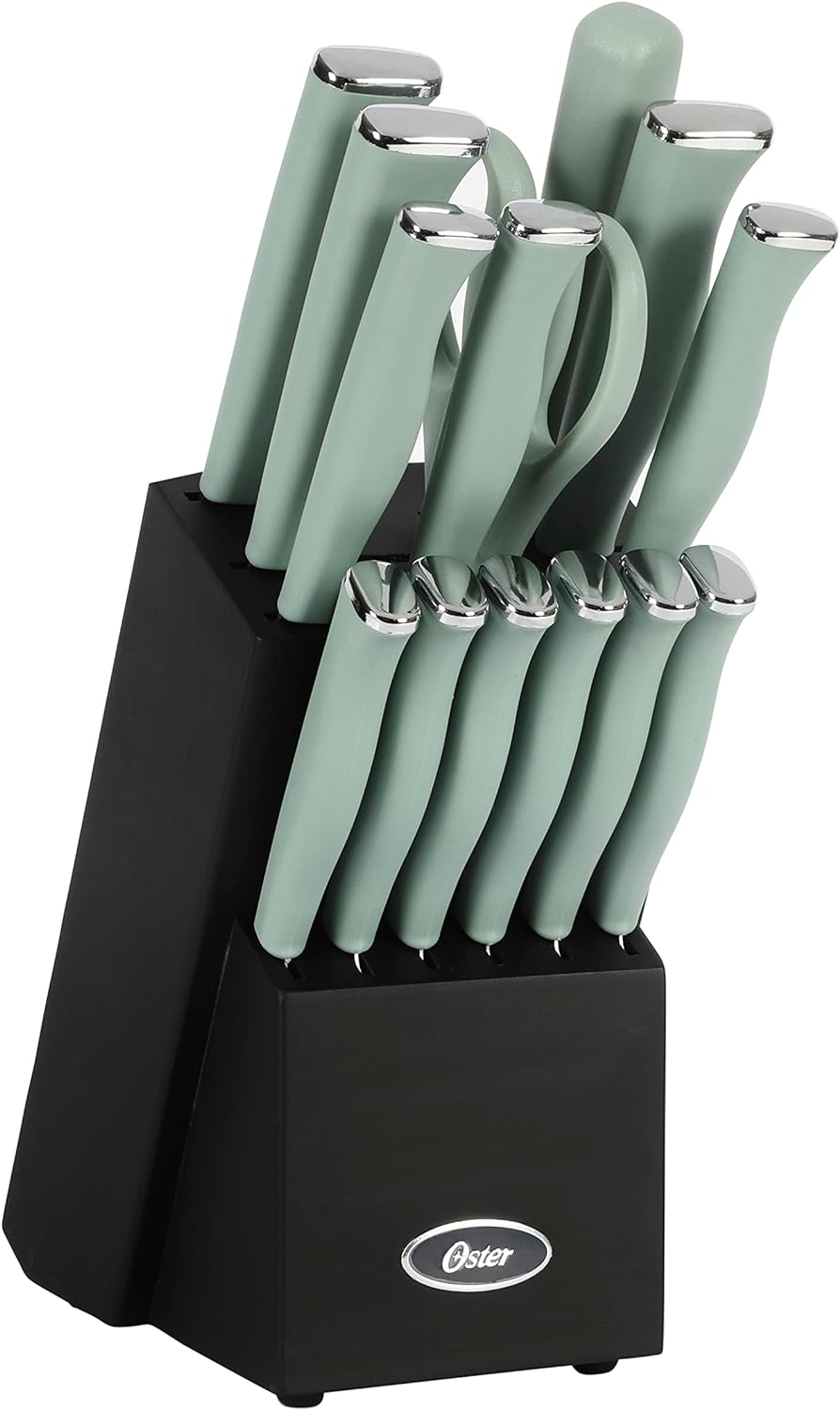 These knives are stylist and cuts well! Sharp and not dull! Perfect set to include the shears!