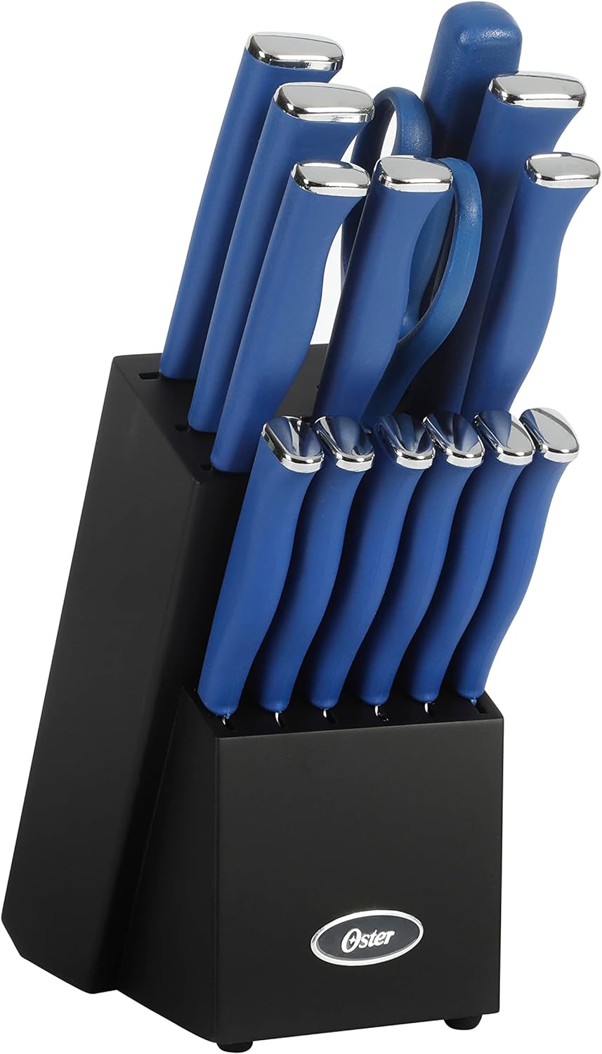 These knives are stylist and cuts well! Sharp and not dull! Perfect set to include the shears!