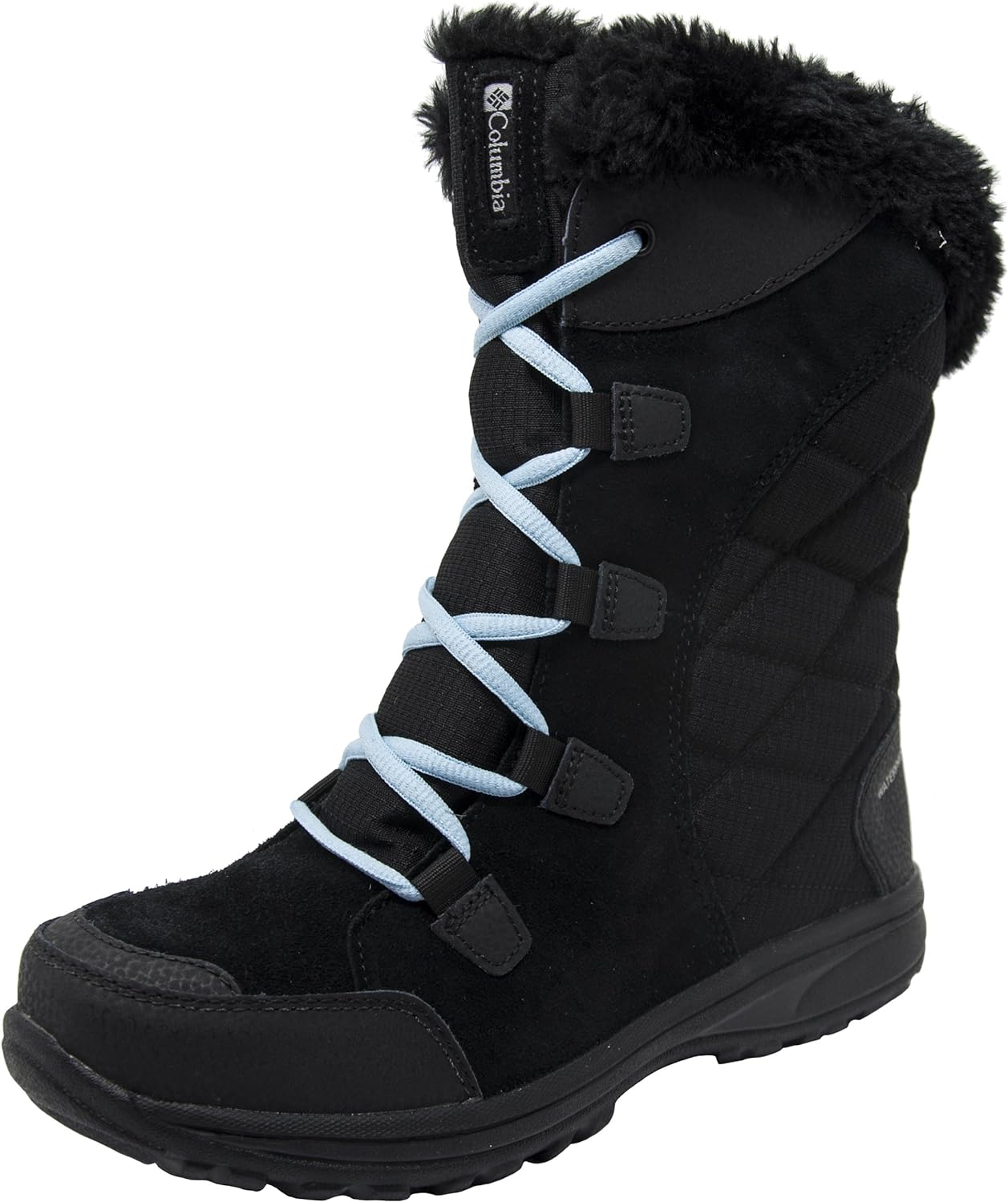 I am so happy with these boots. I can wear thicker socks with plenty of room, they keep my feet warm and dry in snow and puddles. Very comfortable to walk in as well.