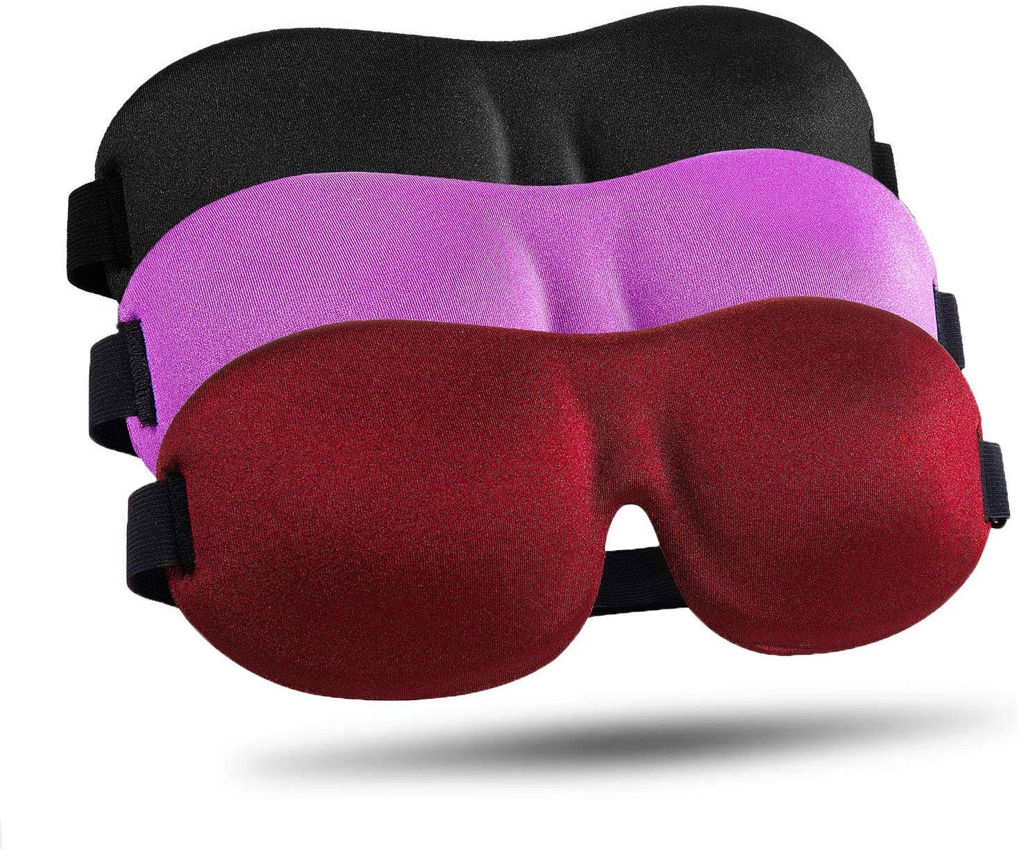 Super soft and fully adjustable - these eye masks are the best I have ever worn. I just purchased a second set (I sometimes lose them when I travel). They block out all light and stay in place. I wear them on airplanes when I travel and anytime I need to sleep in a room that isn't dark enough. They are incredibly well made - I've used them for years. Highly recommend.