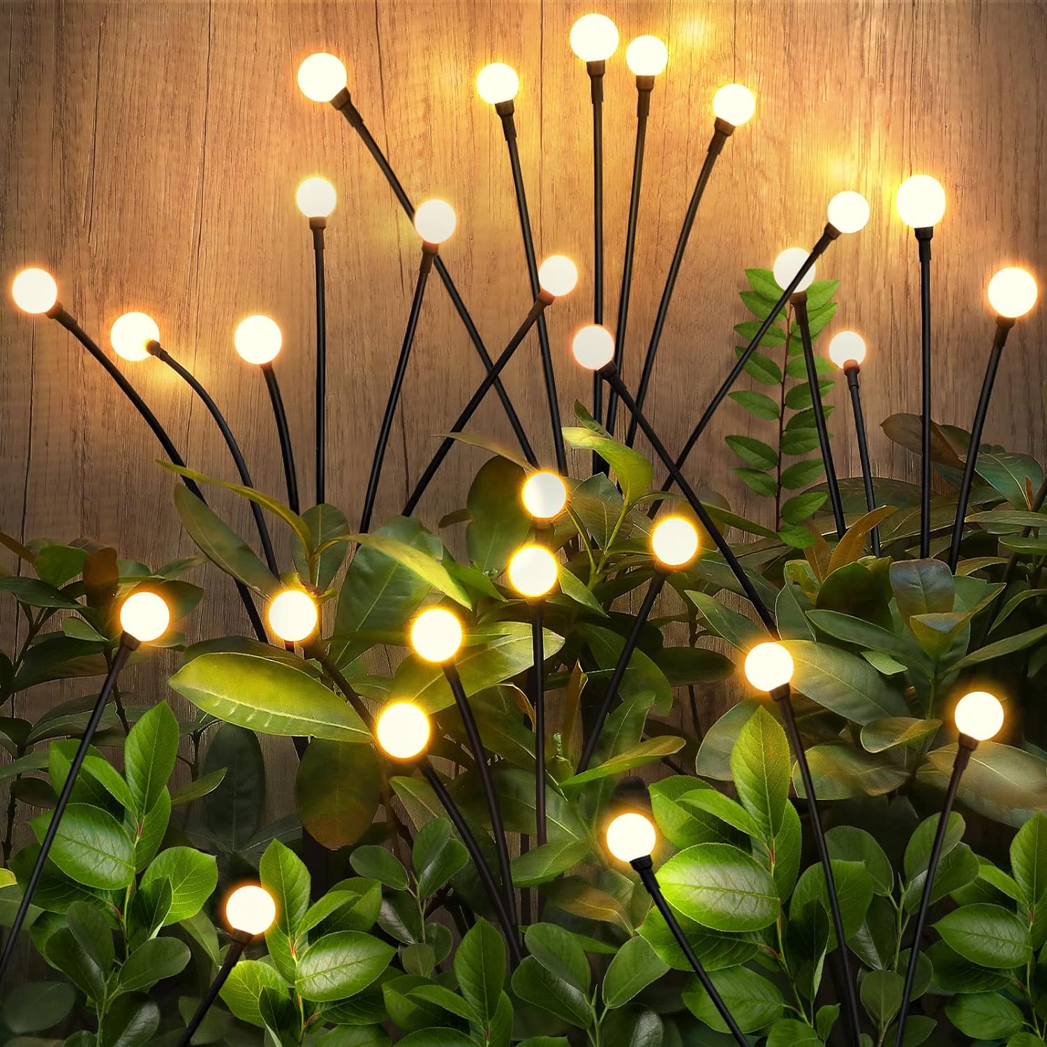 I am using these lights in my large plants. One inside my house and one outside. I like that they are easy to use. They are charged by the sun and come on in the evenings. They create great ambiant lighting. Ive had several months and they are holding up fine. I liked mine so much I gave some as a gift to a family member that really admired them. 4 for brightness just because they are brilliant and can see them from a distance but probably cant read by them. Beautiful!