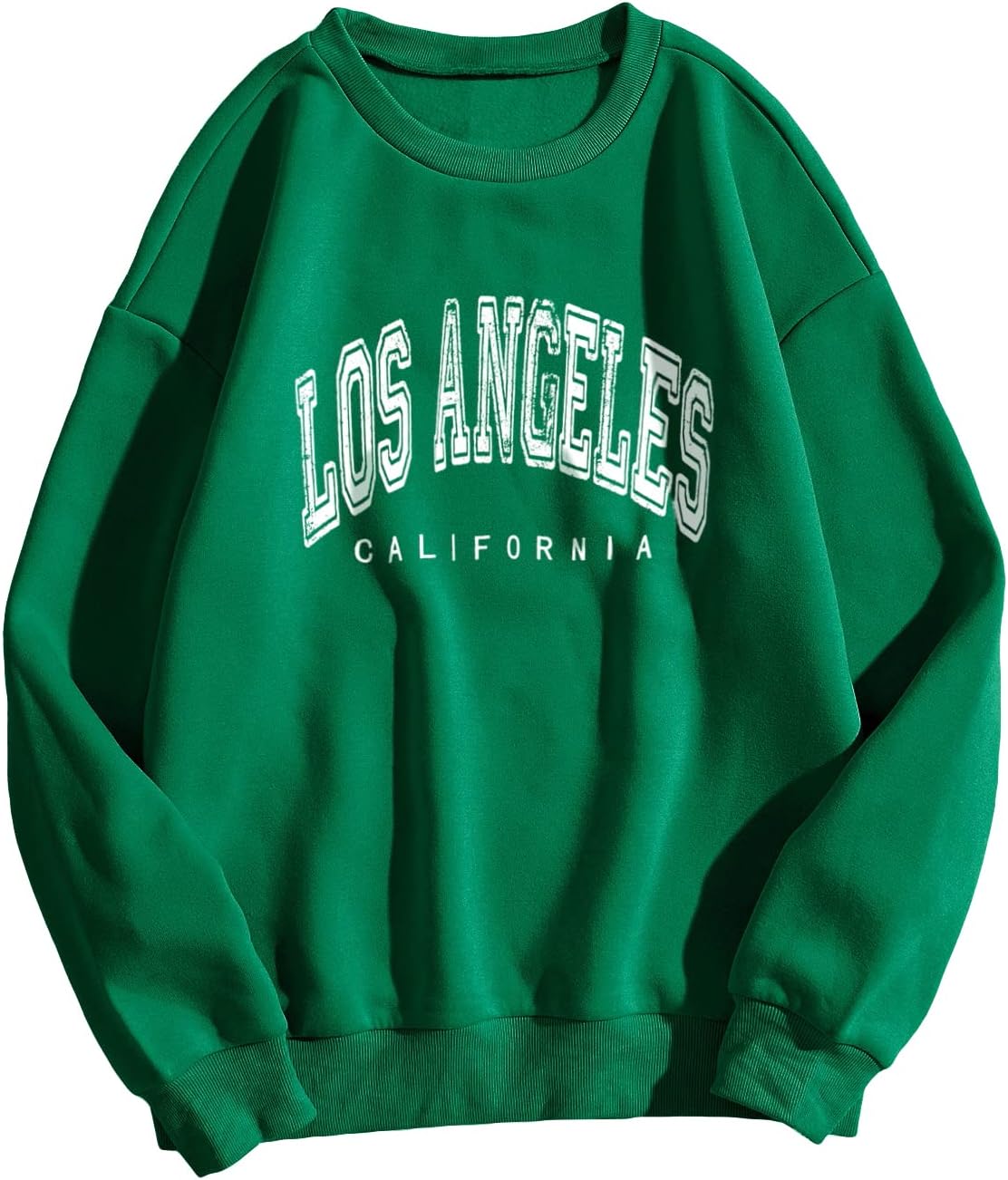 I love the quality of the sweatshirt, nice stretch, and a that fall green color. I could have gone a size up because it fits a little snug. True to size.