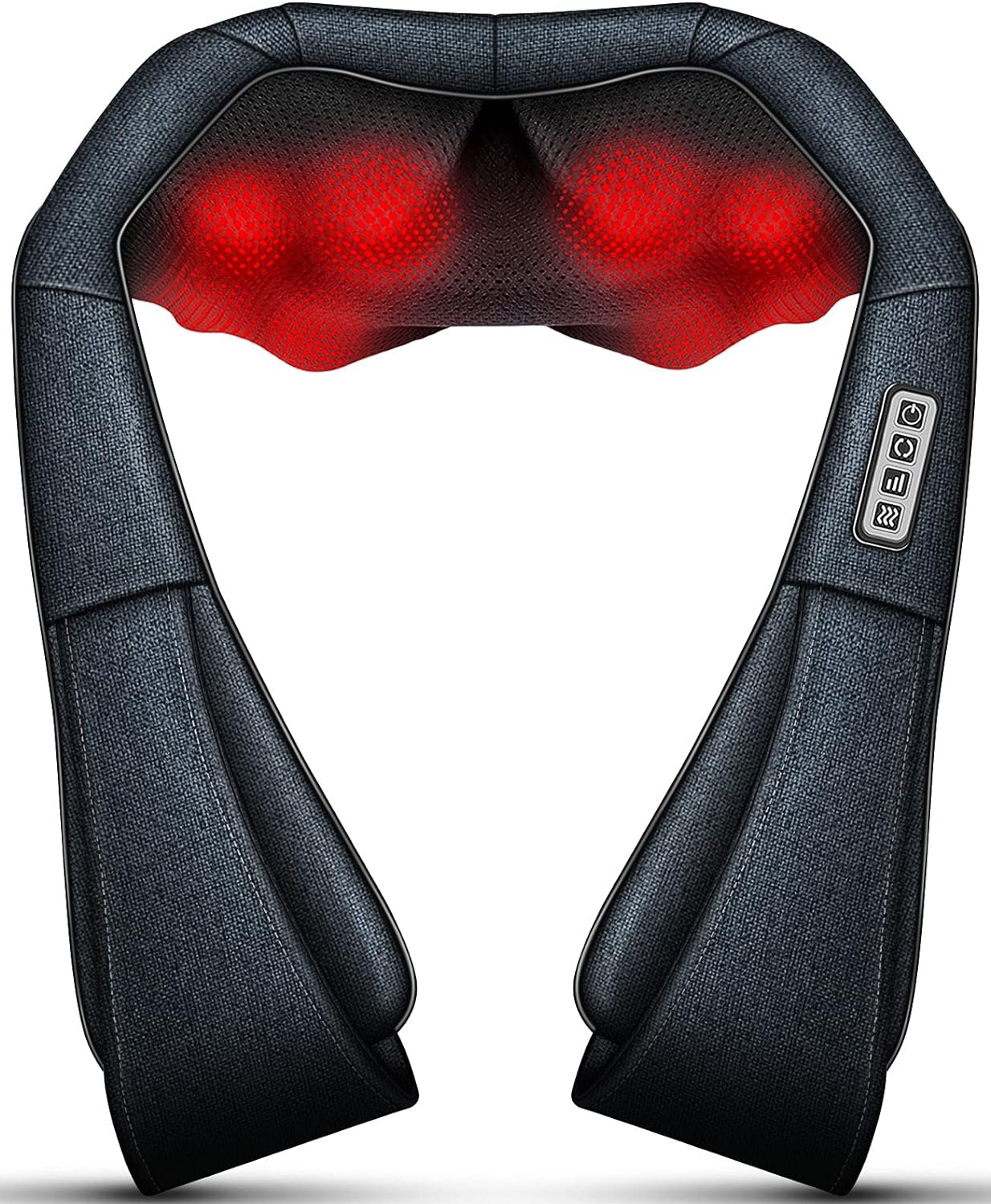 MoCuishle Neck Massager, Shiatsu Back Massager with Heat, Shoulder Massager Deep Tissue Kneading for Foot, Leg, Electric Massager Gifts for Women/Men/Mom/Dad/Mothers Day/Fathers Day/Christmas