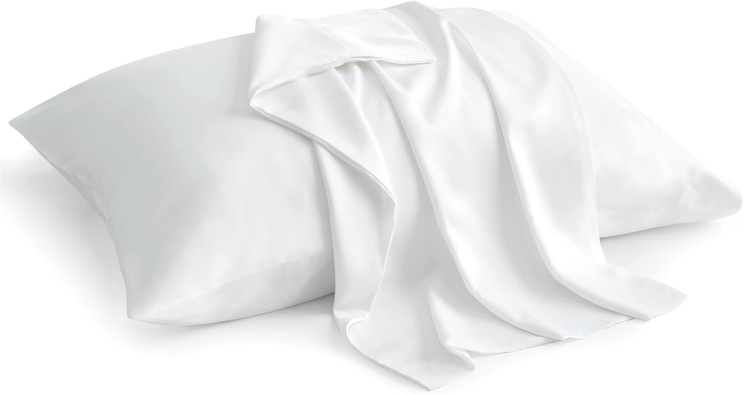 Fits my pillow well, is a lovely color, is soft and silky. Perfect for my needs.