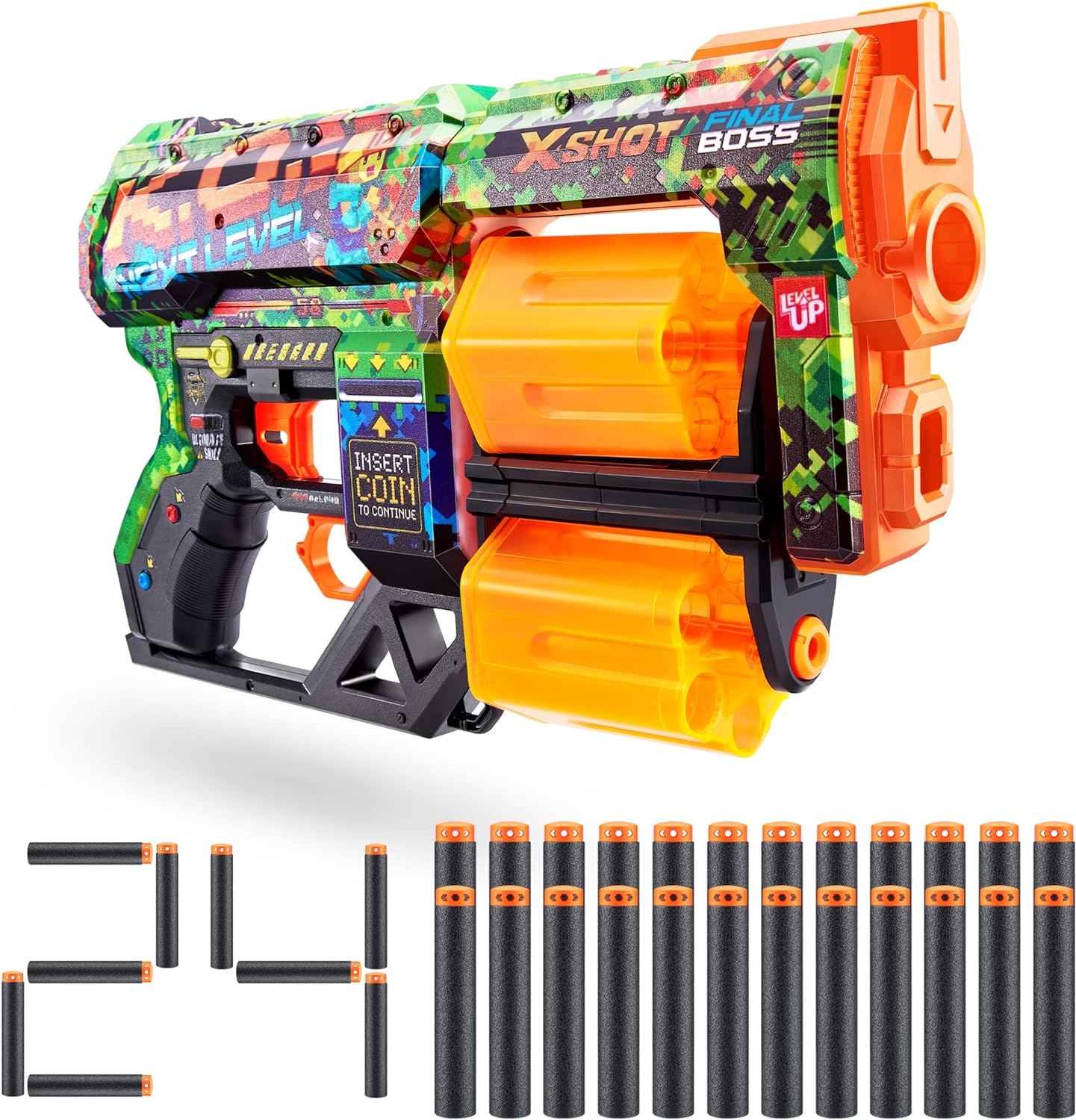 The dart gun has an easy operation and is sure to provide fun and enjoyable entertainment for kids